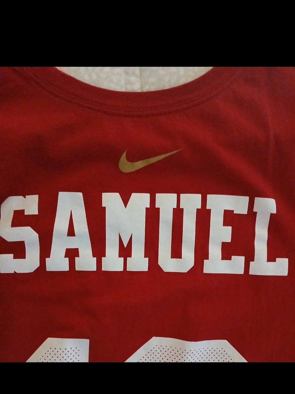 Nike Brand San Francisco 49ers #19 Men's NFL Football T Shirt Sz Med
